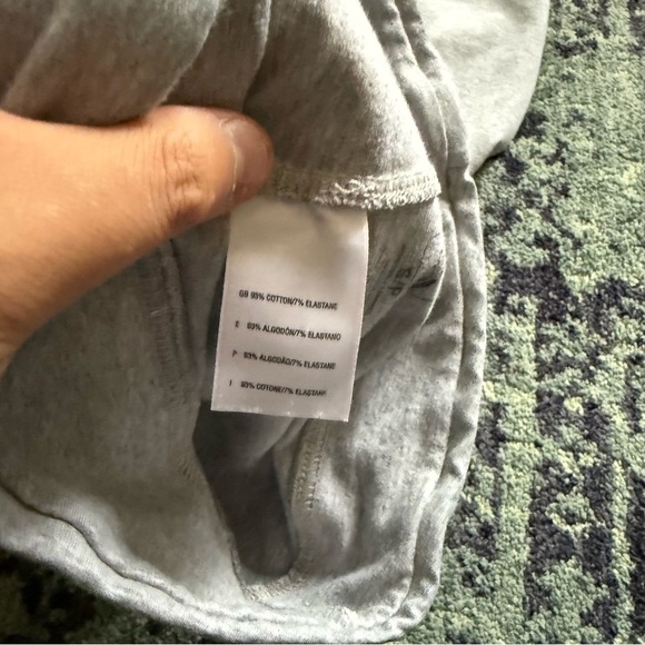 Women’s The North Face Size Small Gray Cotton Blend Pull On Straight Leg Pants - Picture 7 of 11